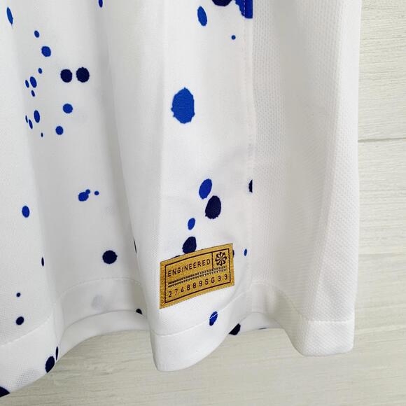 NWT Nike x USA Soccer Women's World Cup 2023 home Jersey blue splatter Slim L - Picture 4 of 9